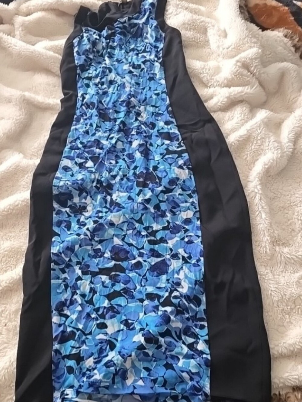 090326 New York & company floral tiered sleeves dress size Xs box 22dd
